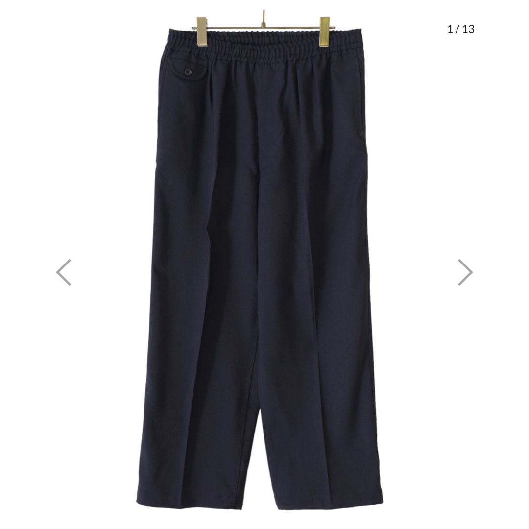 1LDK SELECT(ワンエルディーケーセレクト)のdaiwapier39 TECH WIDE EASY 2P TROUSERS  メンズのパンツ(スラックス)の商品写真