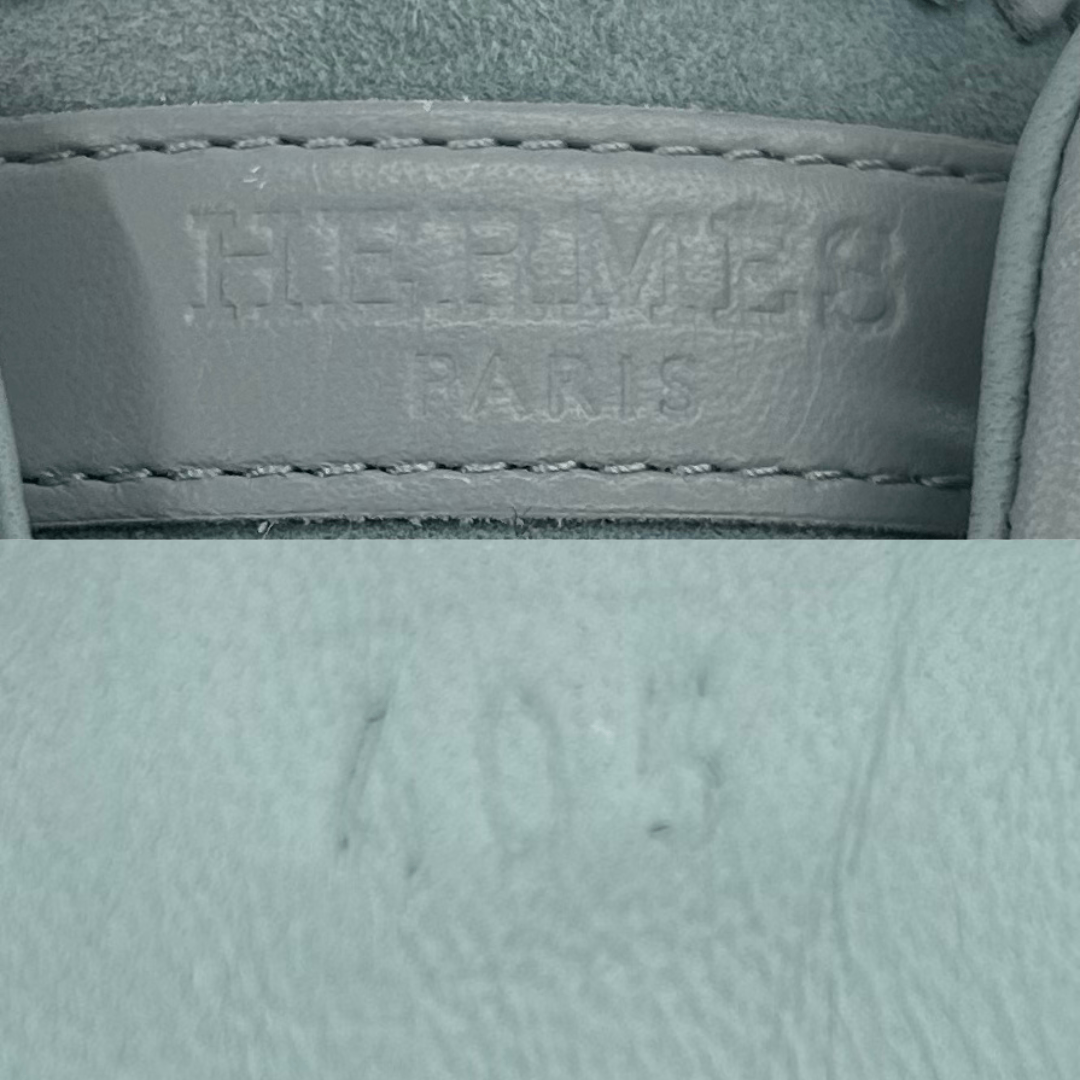 Hermes(エルメス)の【HERMES エルメス】【バウンシング BOUNCING 40.5 ブルーグレー レザー スウェード 定番人気スニーカー 正規品】 メンズの靴/シューズ(スニーカー)の商品写真