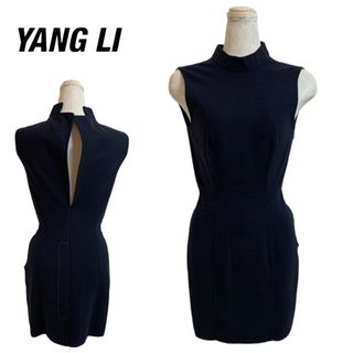 YANG LI ヤンリー MADE IN ITALY BODYCON DRESS(ひざ丈ワンピース)