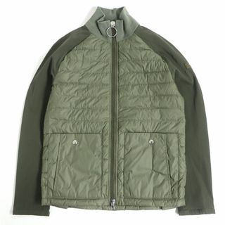 タトラス(TATRAS)の美品□18SS TATRAS/タトラス MTK18S4126 CROCO 切り替えデザイン WZIP ライトダウンジャケット/ブルゾンジャケット カーキ 03 正規品(ダウンジャケット)