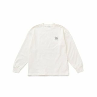 ジュンレッド(JUNRED)の【ホワイト（10）】j.n.r.d / ピーチ加工バックプリントロングスリーブ(その他)