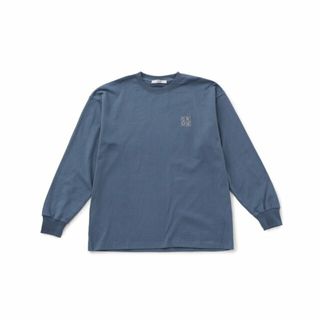 ジュンレッド(JUNRED)の【ブルー（44）】j.n.r.d / ピーチ加工バックプリントロングスリーブ(その他)