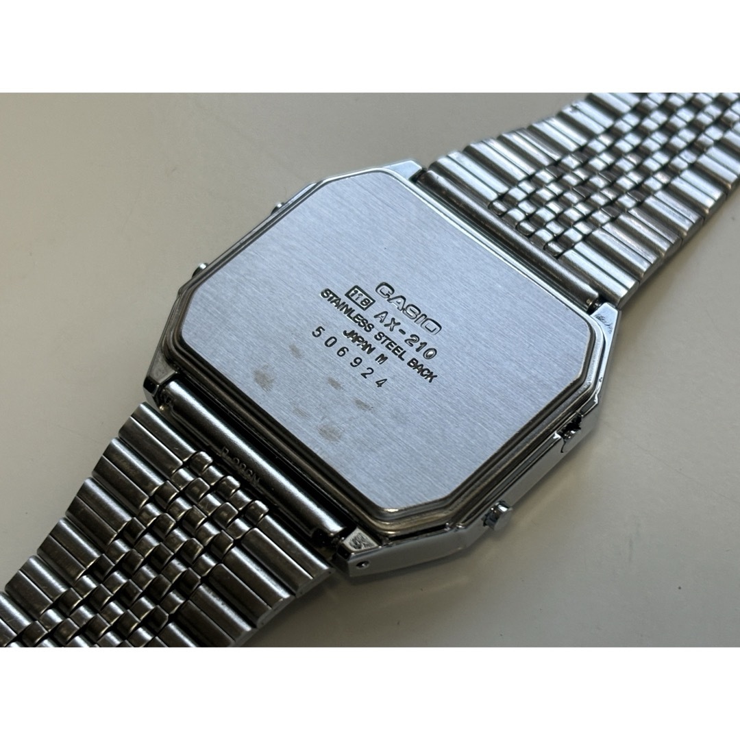 CASIO - ビンテージ/カシオ/時計/AX-210/デジタル/カレンダー CASIO - ビンテージ/カシオ/時計/AX-210/デジタル/カレンダー