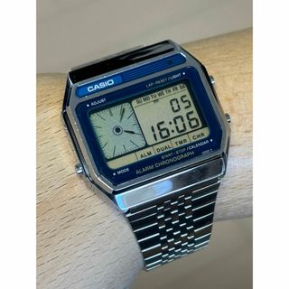 カシオ(CASIO)のビンテージ/カシオ/時計/AX-210/デジタル/カレンダー/昭和/クロノグラフ(腕時計(デジタル))