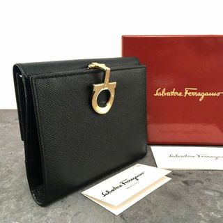 サルヴァトーレフェラガモ(Salvatore Ferragamo)の未使用品 Salvatore Ferragamo Wホック財布 498(財布)