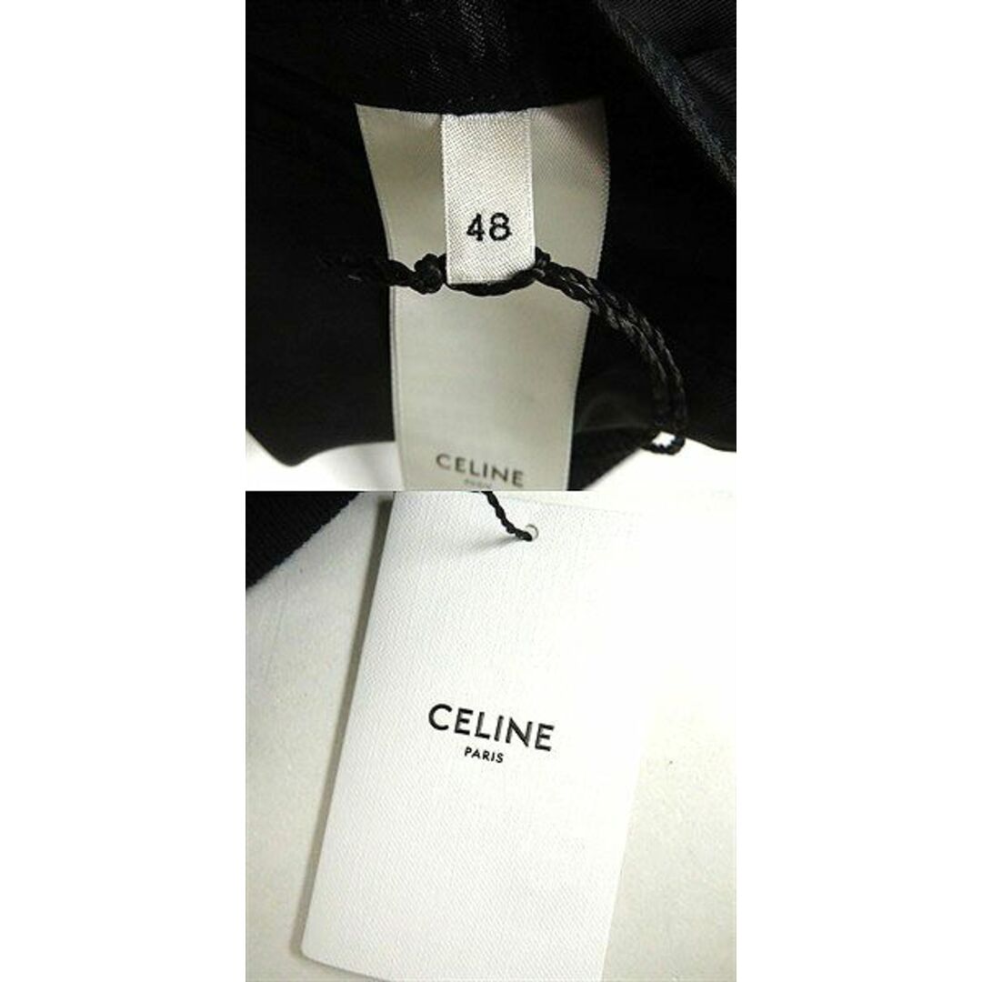 celine(セリーヌ)の未使用□19SS セリーヌ×クリスチャン・マークレー 2V440262D バックKLAK刺繍 テディジャケット/ブルゾン ブラック 48 イタリア製 正規品 レディースのジャケット/アウター(その他)の商品写真