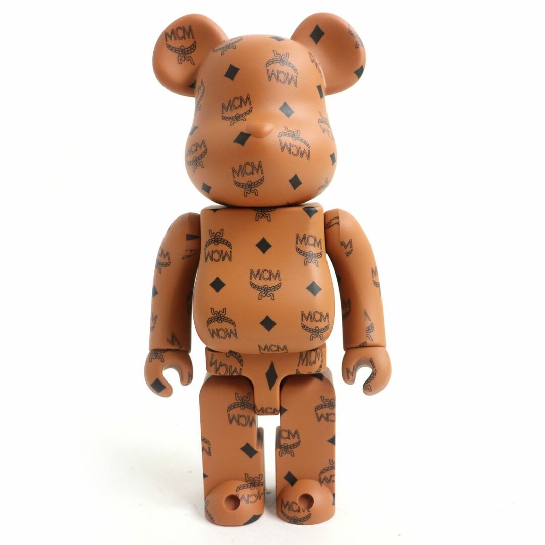 BE@RBRICK(ベアブリック)の極美品□BE@RBRICK×MCM/ベアブリック エムシーエム メディコムトイ コレクション アクションフィギュア 100%＆400% コニャック 箱付き エンタメ/ホビーのおもちゃ/ぬいぐるみ(キャラクターグッズ)の商品写真