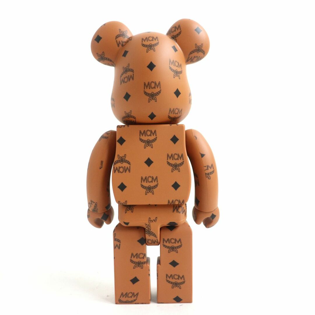 BE@RBRICK(ベアブリック)の極美品□BE@RBRICK×MCM/ベアブリック エムシーエム メディコムトイ コレクション アクションフィギュア 100%＆400% コニャック 箱付き エンタメ/ホビーのおもちゃ/ぬいぐるみ(キャラクターグッズ)の商品写真