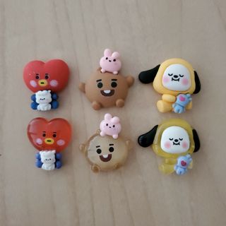 BT21デコパーツ6p(各種パーツ)