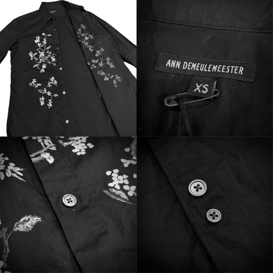 Ann Demeulemeester(アンドゥムルメステール)のANN DEMEULEMEESTER 18SS コットンブロードフラワープリントシャツ ブロッサム フローラル 花 名作 Archive BLOSSOM メンズのトップス(シャツ)の商品写真