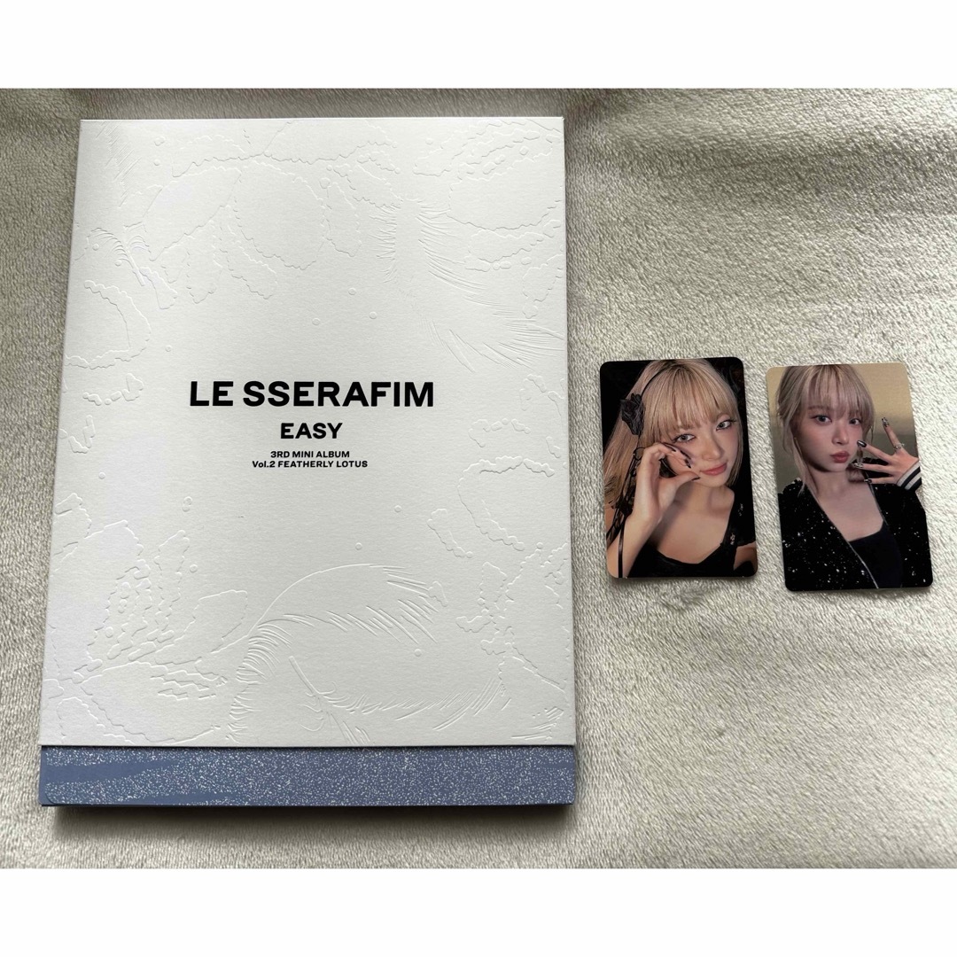 LE SSERAFIM(ルセラフィム)のLE SSERAFIM EASY Vol.2 ウンチェ エンタメ/ホビーのCD(K-POP/アジア)の商品写真