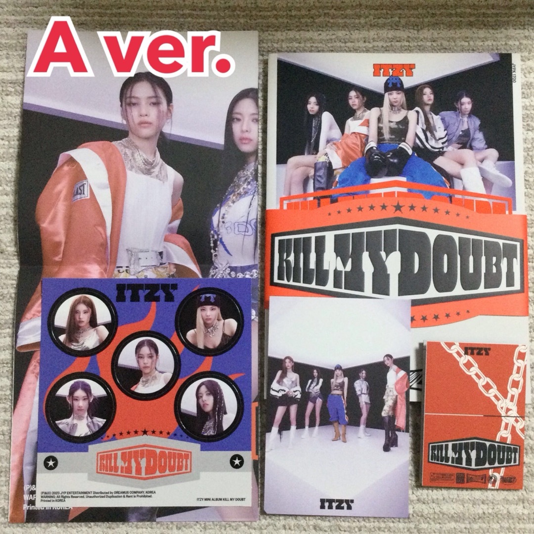 ITZY(イッチ)のitzy ユナ soundwave 特典 トレカ kill my コンプ エンタメ/ホビーのCD(K-POP/アジア)の商品写真