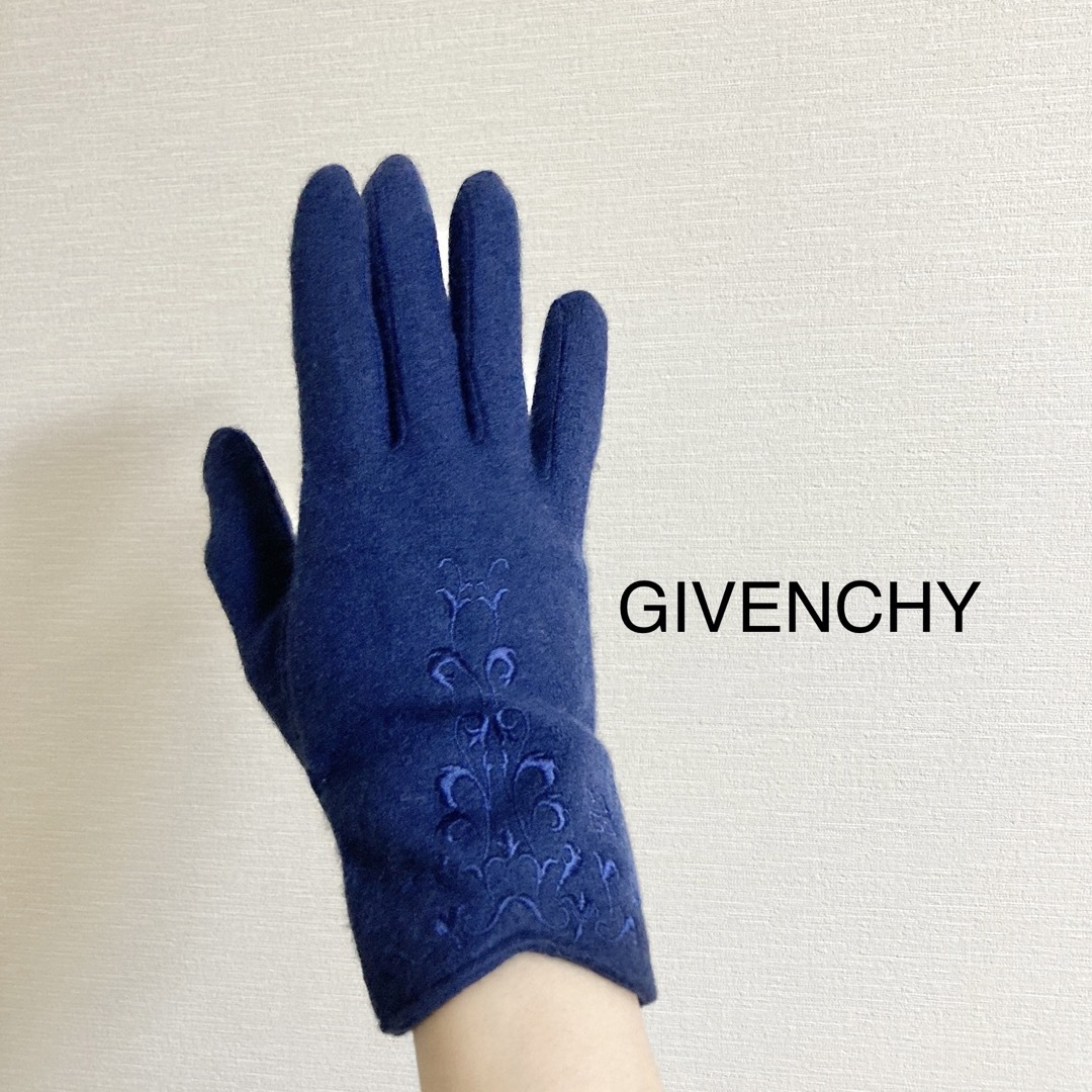 GIVENCHY(ジバンシィ)のGIVENCHY ジバンシィ　ジバンシー　 レディース　ウール手袋　グローブ レディースのファッション小物(手袋)の商品写真