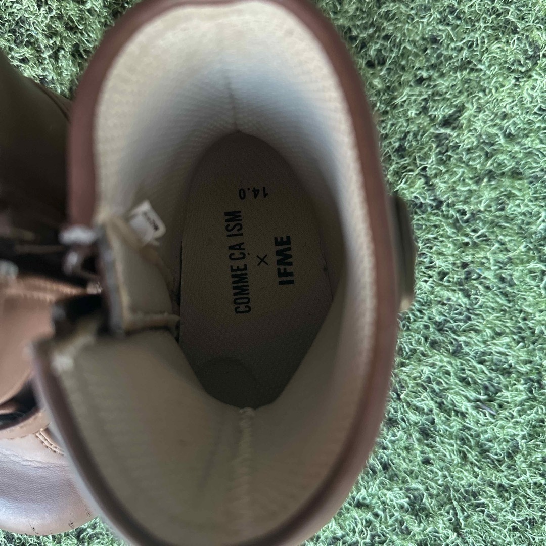 IFME(イフミー)の14cm キッズ　ブーツ　コムサ×イフミー キッズ/ベビー/マタニティのベビー靴/シューズ(~14cm)(ブーツ)の商品写真
