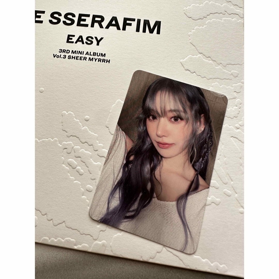 LE SSERAFIM(ルセラフィム)のLE SSERAFIM EASY Vol.3 サクラ エンタメ/ホビーのCD(K-POP/アジア)の商品写真