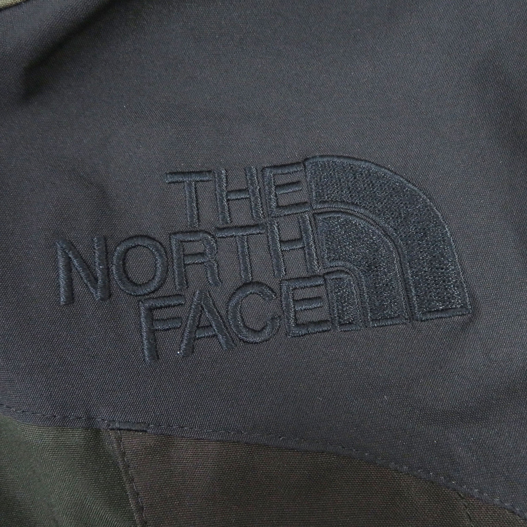 THE NORTH FACE(ザノースフェイス)の美品 THE NORTH FACE ザ・ノースフェイス NP61420 Novelty Mountain Jacket GORE-TEX カモフラ柄 ナイロン マウンテンジャケット カーキ S 正規品 メンズ メンズのジャケット/アウター(ナイロンジャケット)の商品写真