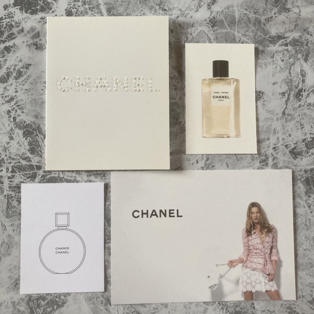 CHANEL(シャネル)のCHANEL メッセージカード等♡6点set♡ エンタメ/ホビーのコレクション(ノベルティグッズ)の商品写真