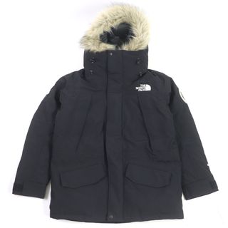 ザノースフェイス(THE NORTH FACE)の極美品 THE NORTH FACE ザ・ノースフェイス ND92238 Antactica Parka GORE-TEX PER-TEX ダブルジップ ダウンコート ダウンジャケット ブラック L 正規品 メンズ(ダウンジャケット)