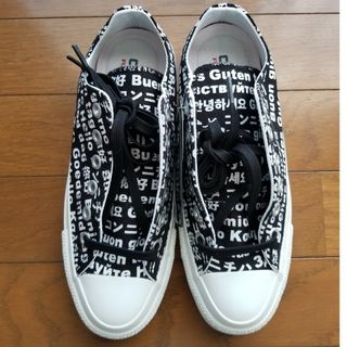 オールスター(ALL STAR（CONVERSE）)の⭐コンバース　オールスター　マルチリンガル　24cm 黒⭐(スニーカー)