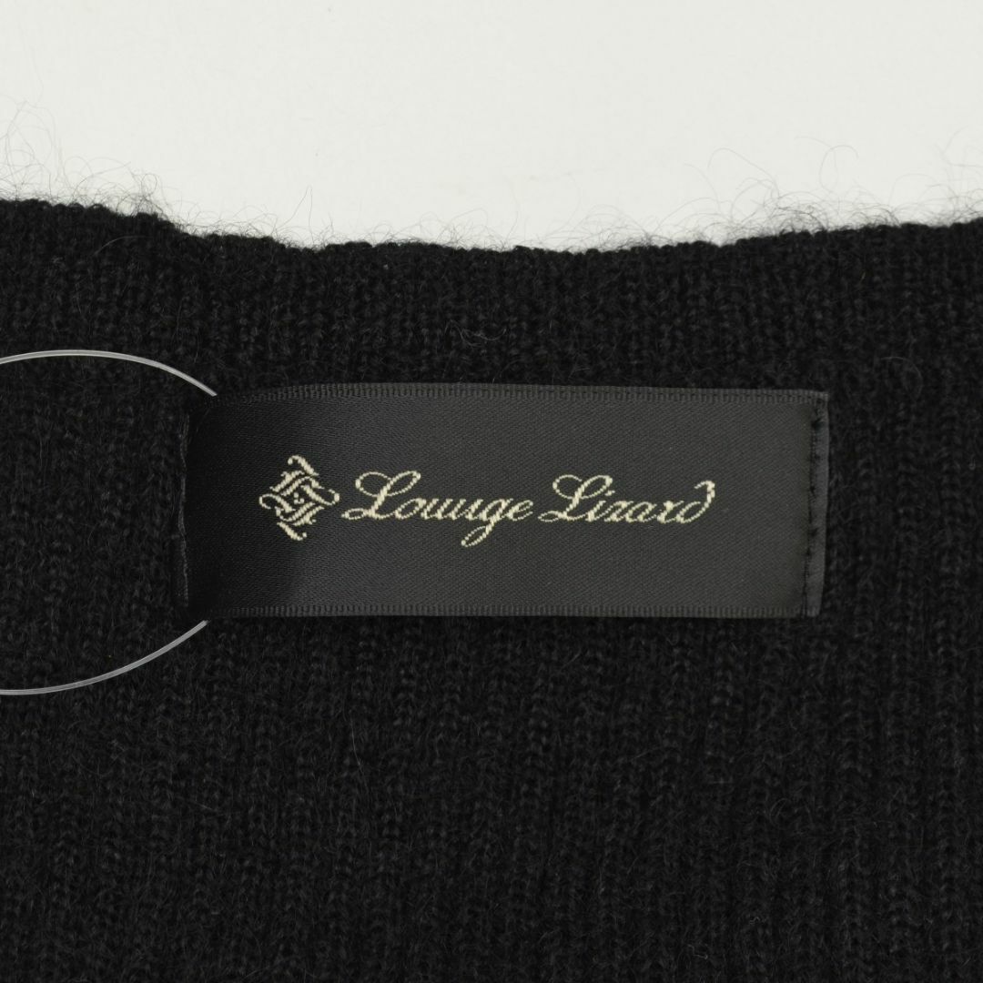 LOUNGE LIZARD - 【LOUNGELIZARD】64092148 モヘヤ混 チェック V LOUNGE LIZARD - 【LOUNGELIZARD】64092148 モヘヤ混 チェック V