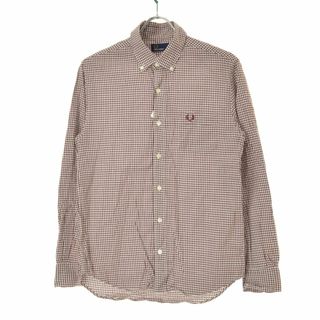 フレッドペリー(FRED PERRY)の【FREDPERRY】F4499 ギンガムチェックボタンダウン長袖シャツ(シャツ)