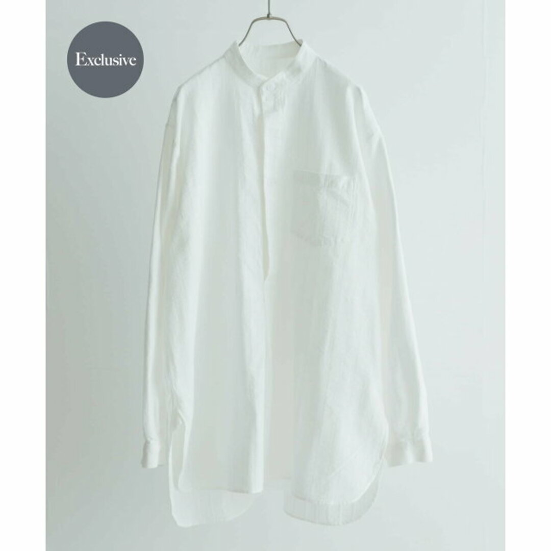 URBAN RESEARCH(アーバンリサーチ)の【2 WHT】『別注』MASTER&Co.*UR COTON DOBBY P/O SHIRTS メンズのトップス(シャツ)の商品写真