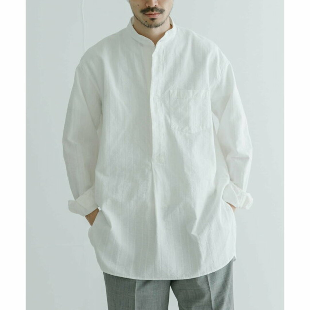 URBAN RESEARCH(アーバンリサーチ)の【2 WHT】『別注』MASTER&Co.*UR COTON DOBBY P/O SHIRTS メンズのトップス(シャツ)の商品写真