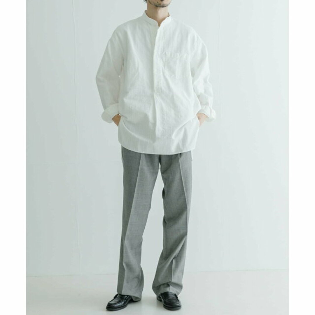 URBAN RESEARCH(アーバンリサーチ)の【2 WHT】『別注』MASTER&Co.*UR COTON DOBBY P/O SHIRTS メンズのトップス(シャツ)の商品写真