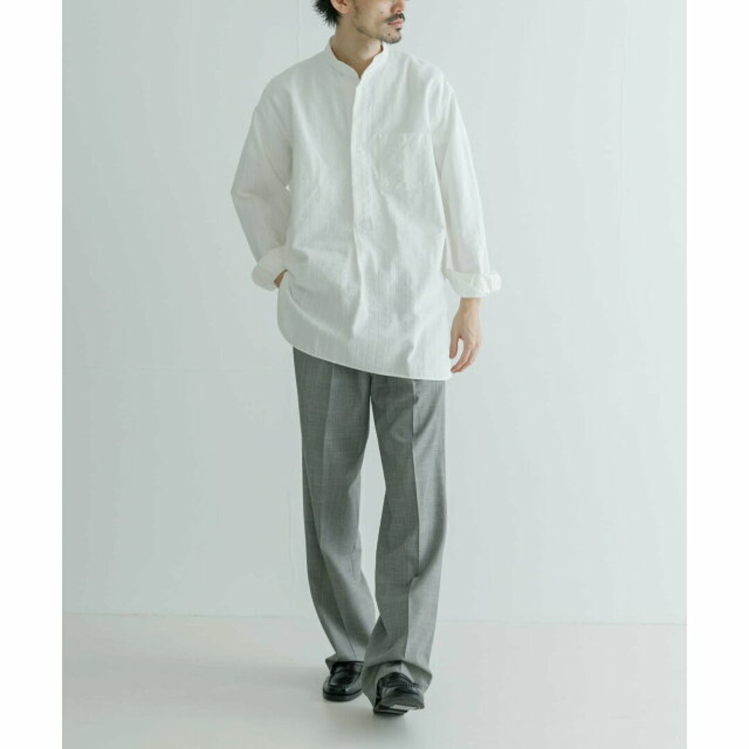 URBAN RESEARCH(アーバンリサーチ)の【2 WHT】『別注』MASTER&Co.*UR COTON DOBBY P/O SHIRTS メンズのトップス(シャツ)の商品写真