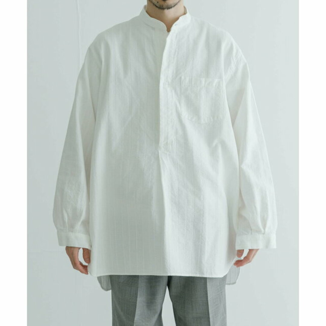 URBAN RESEARCH(アーバンリサーチ)の【2 WHT】『別注』MASTER&Co.*UR COTON DOBBY P/O SHIRTS メンズのトップス(シャツ)の商品写真