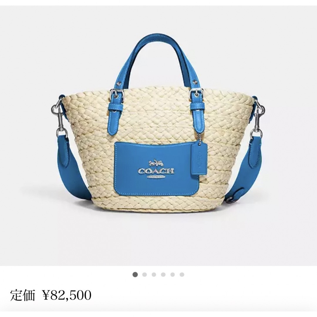 coach コーチ かごバッグ スモールトート完売品！