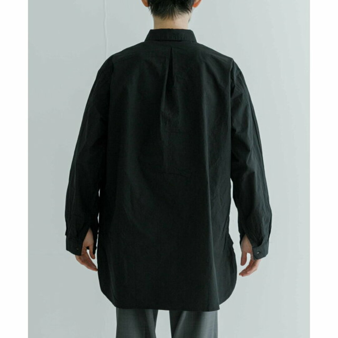 URBAN RESEARCH(アーバンリサーチ)の【99 BLK】『別注』MASTER&Co.*UR COTTON LINEN P/O SHIRTS メンズのトップス(シャツ)の商品写真