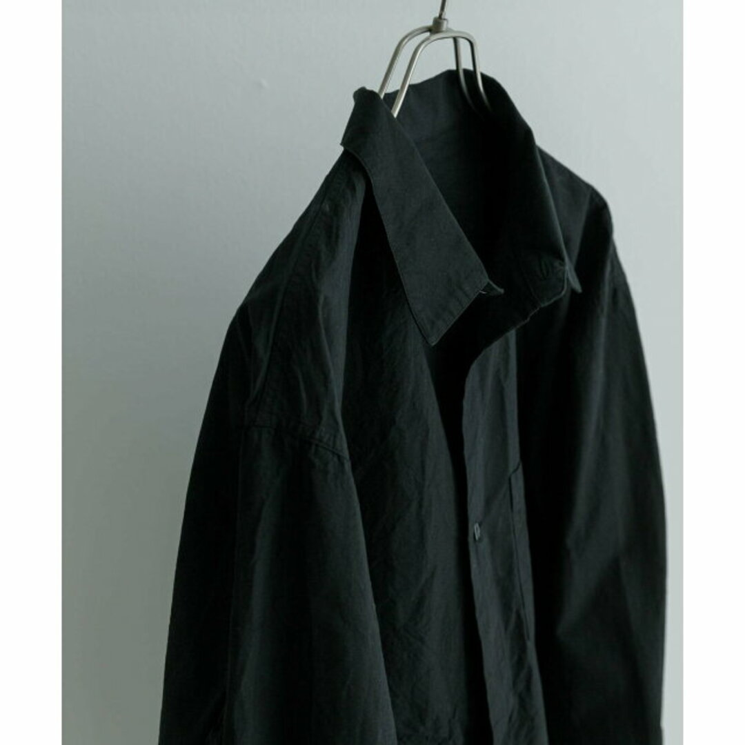 URBAN RESEARCH(アーバンリサーチ)の【99 BLK】『別注』MASTER&Co.*UR COTTON LINEN P/O SHIRTS メンズのトップス(シャツ)の商品写真