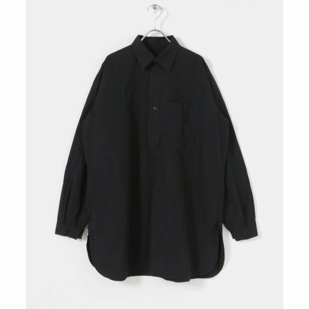 URBAN RESEARCH(アーバンリサーチ)の【99 BLK】『別注』MASTER&Co.*UR COTTON LINEN P/O SHIRTS メンズのトップス(シャツ)の商品写真