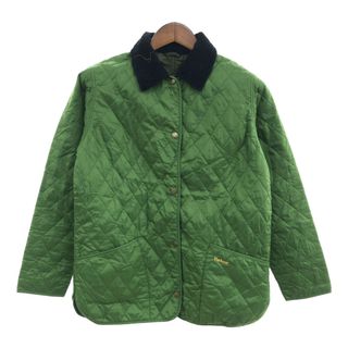 バーブァー(Barbour)のBarbour バブアー シェイプド リデスデイル キルティング ジャケット アウター グリーン (レディース 10) 中古 古着 P8799(その他)