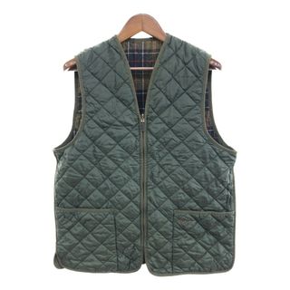 バーブァー(Barbour)のBarbour バブアー WAISTCOAT IN LINER キルティング ライナー ベスト アウター カーキ (メンズ 44) 中古 古着 P8800(その他)