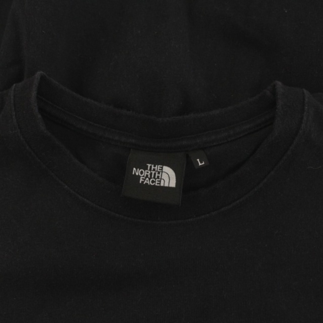 THE NORTH FACE(ザノースフェイス)のTHE NORTH FACE S/S Square Logo Tee L 黒 メンズのトップス(Tシャツ/カットソー(半袖/袖なし))の商品写真