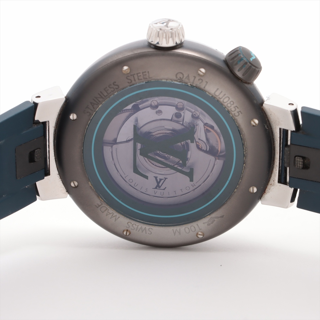 LOUIS VUITTON(ルイヴィトン)のヴィトン タンブール オートマティック ストリートダイバー SS×ラバー メンズの時計(腕時計(アナログ))の商品写真