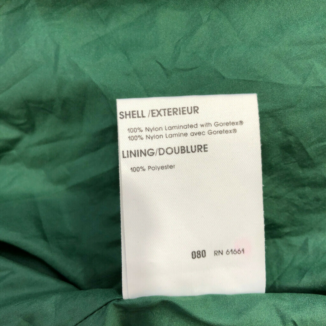 80年代 USA製 Brigade Quartermasters GORE-TEX ゴアテックス ジャケット 防水 ミリタリー ウッドランドカモ (メンズ S) 中古 古着 P8931 メンズのジャケット/アウター(マウンテンパーカー)の商品写真