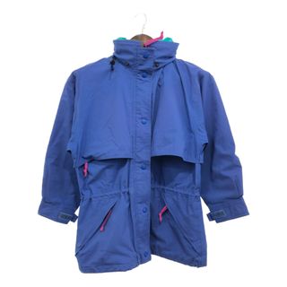 エディーバウアー(Eddie Bauer)の90年代 Eddie Bauer エディーバウアー GORE-TEX ゴアテックス マウンテンパーカー ブルー (レディース M) 中古 古着 P8933(その他)