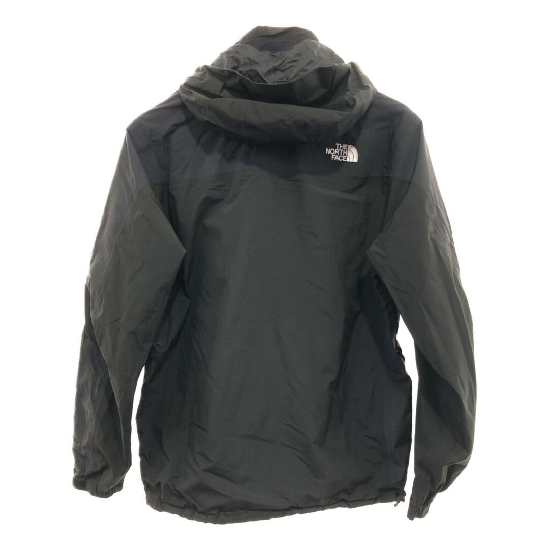 THE NORTH FACE(ザノースフェイス)のTHE NORTH FACE ノースフェイス GORE-TEX ゴアテックス マウンテンパーカー アウトドア 防水 ブラック (メンズ S) 中古 古着 P9170 メンズのジャケット/アウター(マウンテンパーカー)の商品写真