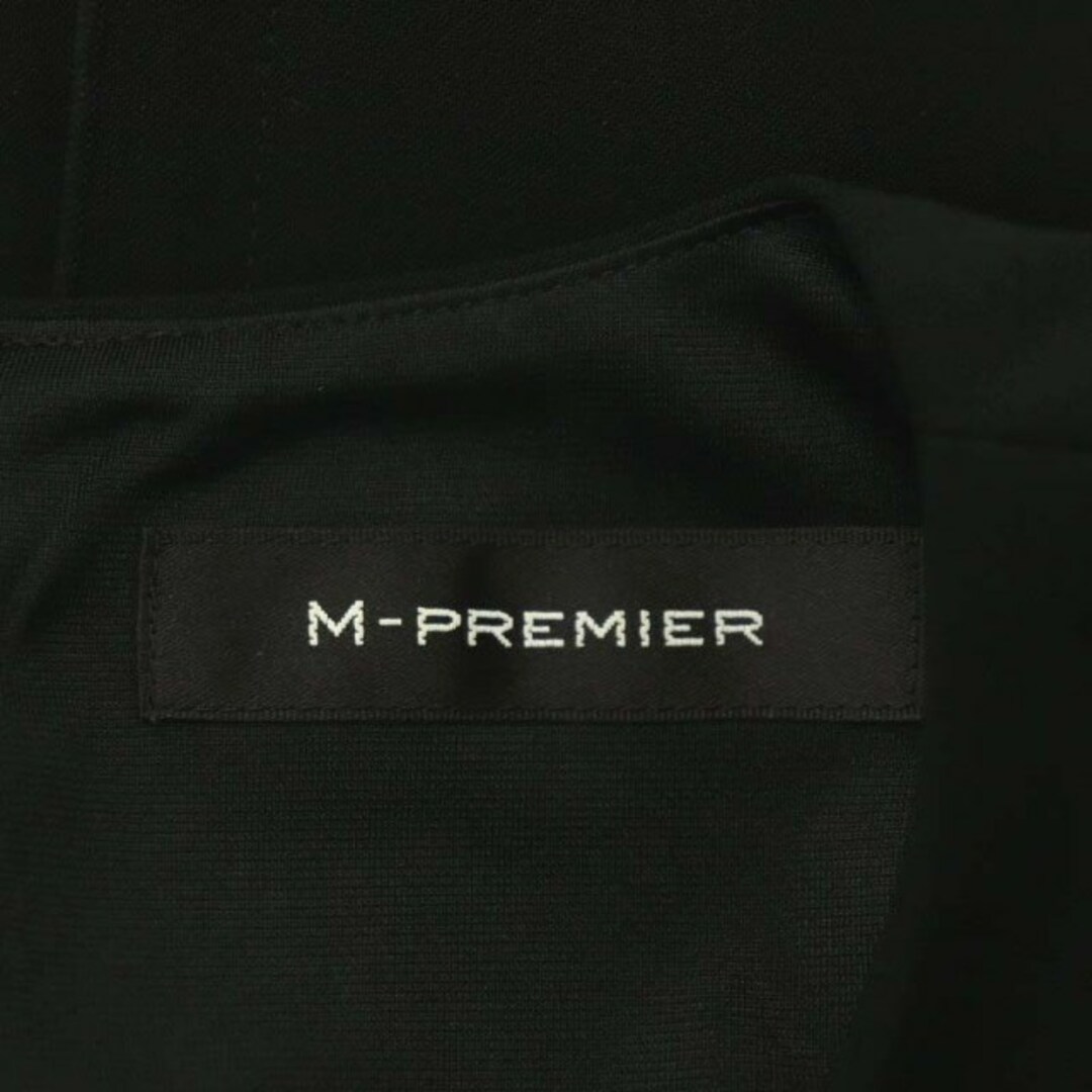 M-premier(エムプルミエ)のエムプルミエ M-Premier ノースリーブワンピース ロング 34 黒 レディースのワンピース(ロングワンピース/マキシワンピース)の商品写真