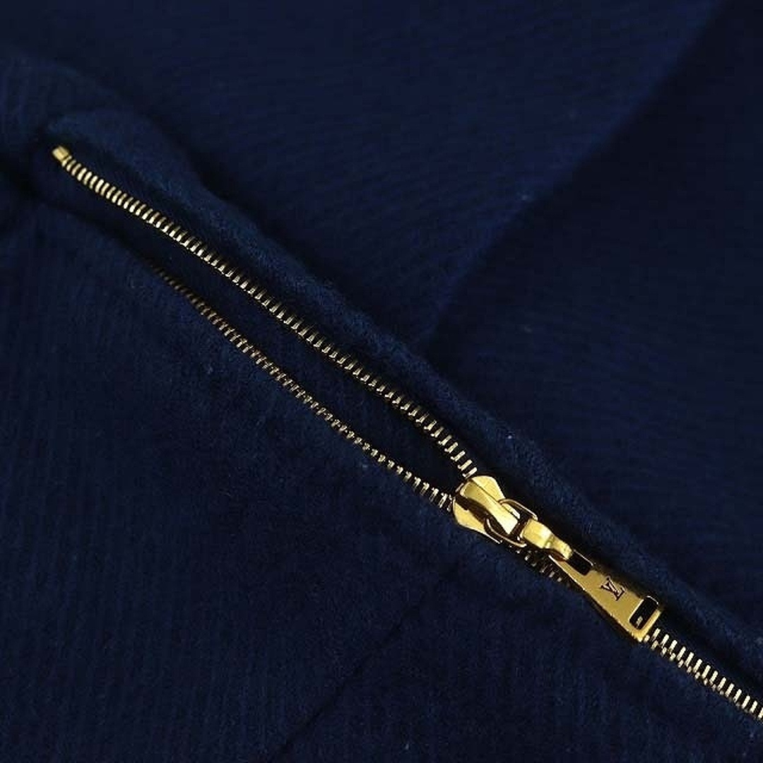ルイヴィトン LOUIS VUITTON フレアスカート ひざ丈 36 ブルー ルイヴィトン LOUIS VUITTON フレアスカート ひざ丈 36 ブルー