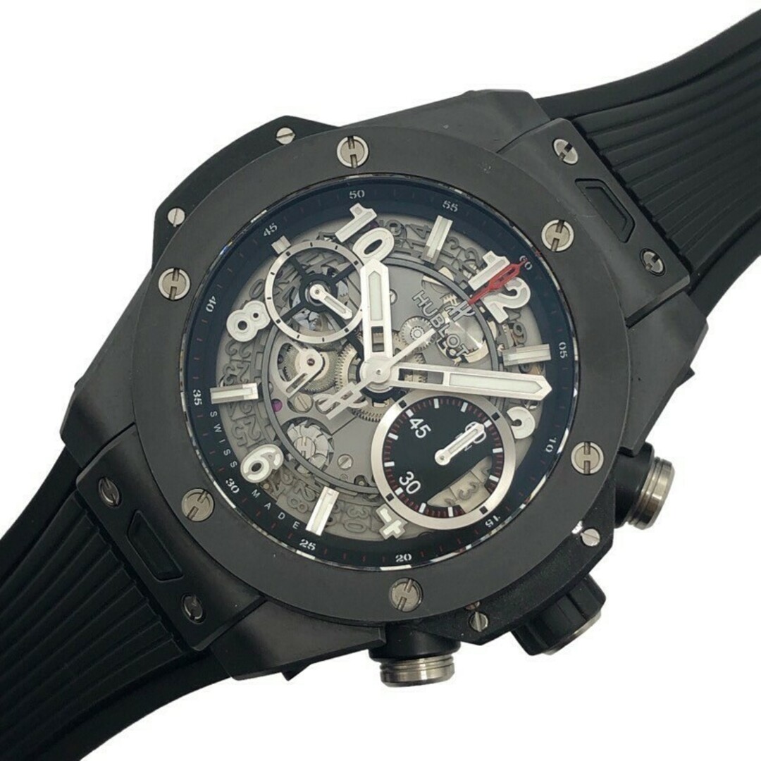 HUBLOT(ウブロ)の　ウブロ HUBLOT ビッグバン　ウニコ　ブラックマジック 441.CI.1171.RX チタン/セラミック メンズ 腕時計 メンズの時計(その他)の商品写真