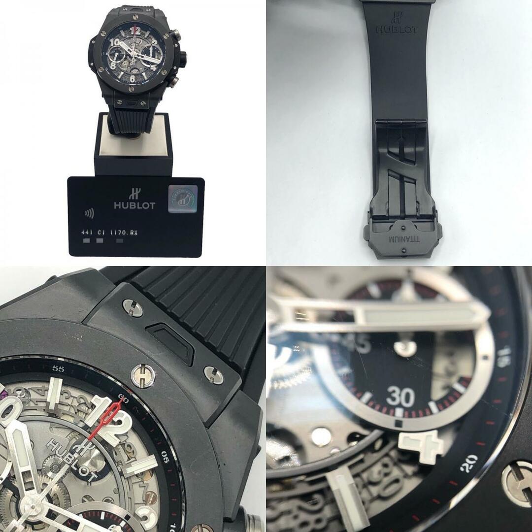 HUBLOT(ウブロ)の　ウブロ HUBLOT ビッグバン　ウニコ　ブラックマジック 441.CI.1171.RX チタン/セラミック メンズ 腕時計 メンズの時計(その他)の商品写真