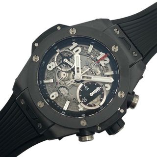 ウブロ(HUBLOT)の　ウブロ HUBLOT ビッグバン　ウニコ　ブラックマジック 441.CI.1171.RX チタン/セラミック メンズ 腕時計(その他)