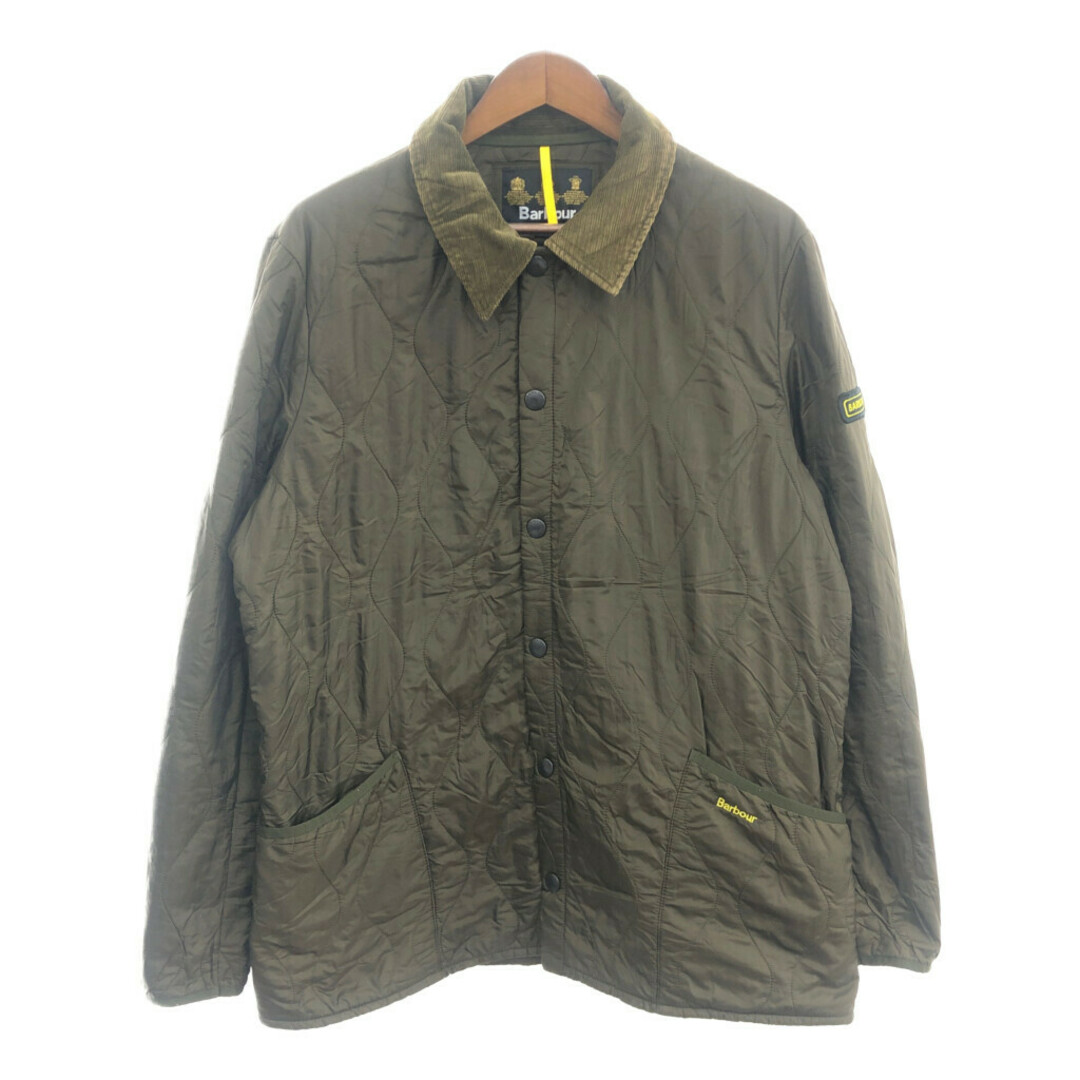 Barbour(バーブァー)のBarbour バブアー LIDDESDALE リデスデイル キルティング ジャケット アウター カーキ (メンズ XL) 中古 古着 P9266 メンズのジャケット/アウター(その他)の商品写真