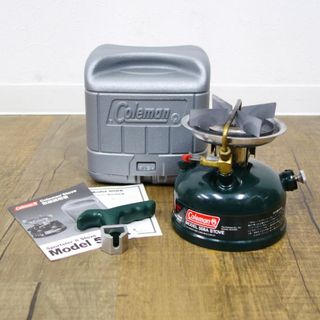 コールマン Coleman スポーツスター2 MODEL 508A STOVE 1995年 5月 ケース付き ガソリン ストーブ シングル バーナー キャンプ アウトドア(ストーブ/コンロ)