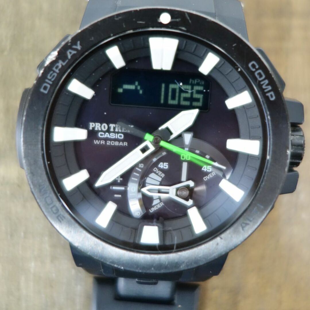 カシオ Casio PRO TREK プロトレック PRW-7000FC トリプルセンサーVer.3 クォーツ 腕時計 デジタル アウトドア スポーツ/アウトドアのアウトドア(登山用品)の商品写真