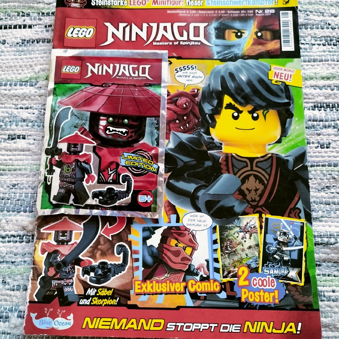 Lego(レゴ)のLEGO NINGOドイツのコミック 4冊 エンタメ/ホビーのアート用品(コミック用品)の商品写真